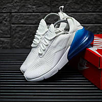 Мужские Кроссовки Nike Air Max 270 White Blue 40-42-43-44