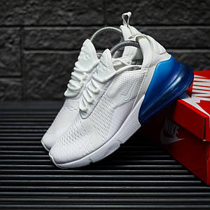 Чоловічі Кросівки Nike Air Max 270 White Blue 40-42-43-44