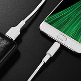 Кабель HOCO X25 USB to Micro 2A, 1m, PVC, PVC connectors, White, фото 7
