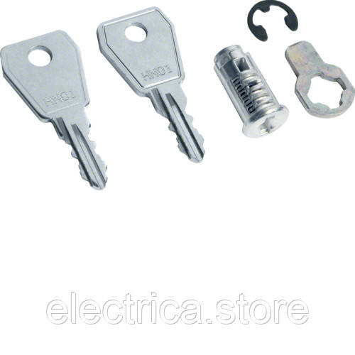 VZ302N Замок для щитів серії Volta, комплект 2 ключа, фото 1