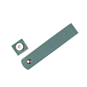 Клапан для сумки на магнітній кнопці (15 *3 см), колір  Шавлія