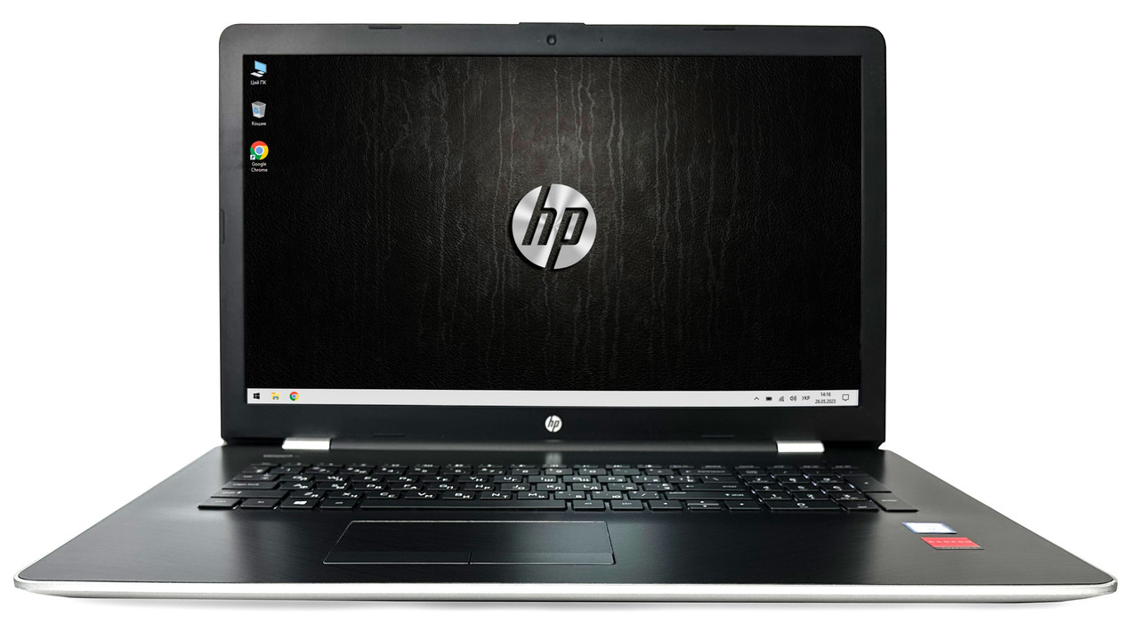 Ноутбук HP 17-bs153cl: Core i5-8250U / RAM 12 ГБ/ SSD 128 ГБ / HDD 1 ТБ /Radeon 530 Graphic / 17.3" Multitouch