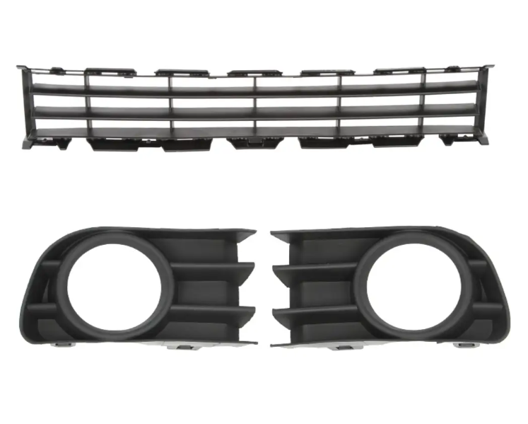 Решітка бампера Рено Меган 2 - Renault Megane 2 - 2002-2005 (комплект)