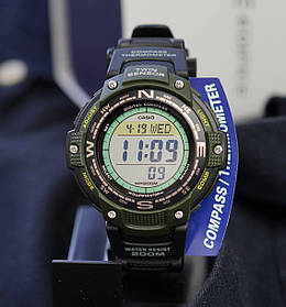 Чоловічий Годинник Casio SGW-100-3AV Twin Sensor Compass