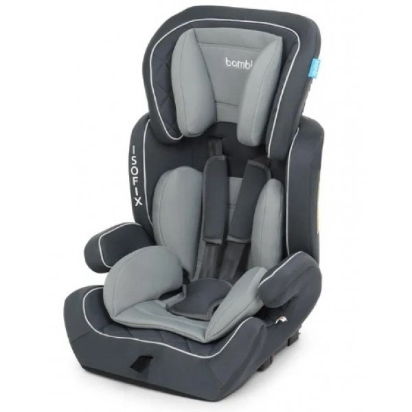 Автокрісло Bambi (9-36кг) M 4250 ISOFIX (grey), фото 1