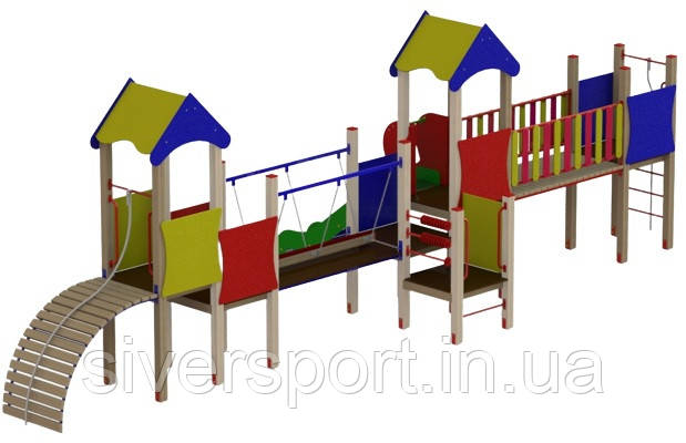 Ігровий комплекс "Бешкетник" SiverSport KID727, фото 1