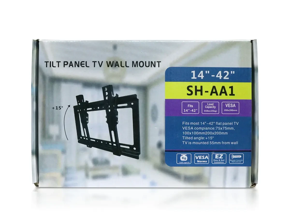 Настінне кріплення для телевізора 14"-42" SH-AA1 20шт 7046, фото 1