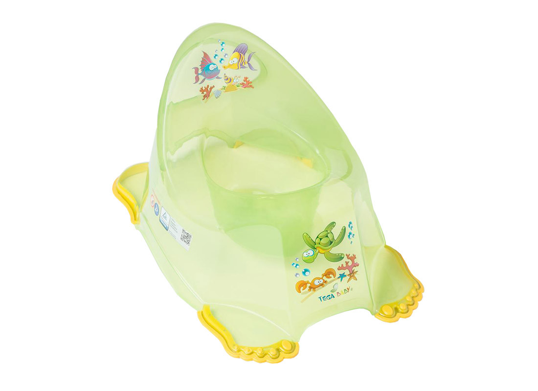 Горщик антиковз. Tega Aqua AQ-007 green transperent