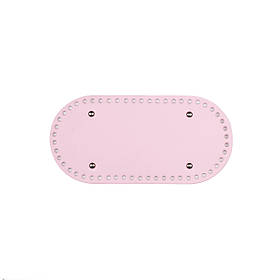 Дно сумки овальне з ніжками (25*12 см), колір Зефірка