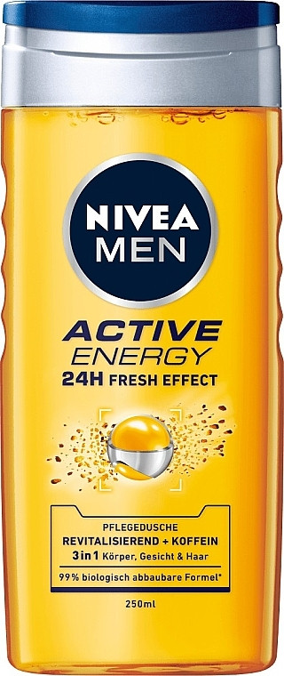 Гель для душу Nivea MEN 250 мл Active Energy