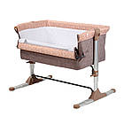 Ліжечко Lorelli SLEEP'N'CARE (beige elephant), фото 4