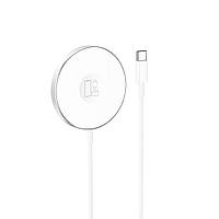 Бездротовий зарядний пристрій BOROFONE BQ18 Energy 3-in-1 magnetic wireless fast charger White