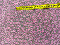 Летняя Ткань штапель в мелкий розовый цветочный рисунок