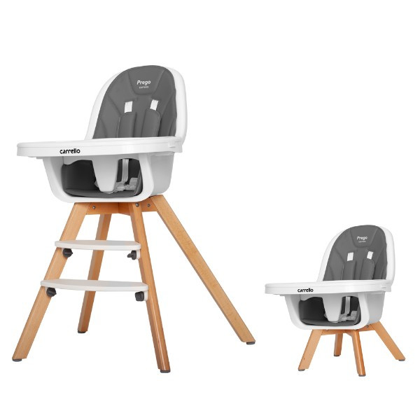 Стільчик для годування Carrello Prego CRL-9504/1 (palette grey)