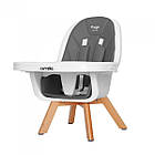 Стільчик для годування Carrello Prego CRL-9504/1 (palette grey), фото 4