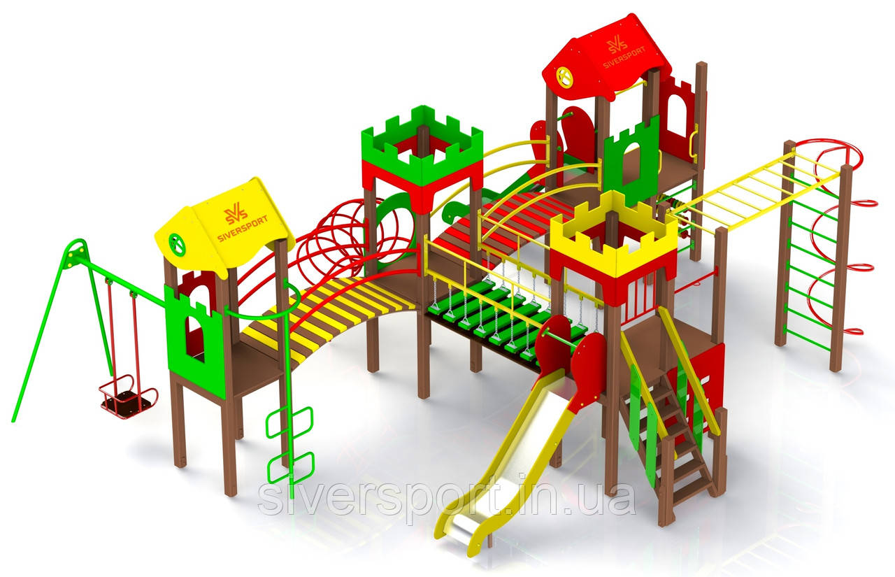 Ігровий комплекс "Рапунцель" SiverSport KID729, фото 1