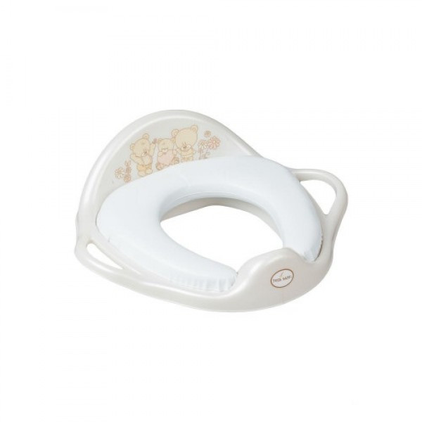 Накладка на унітаз м'яка Tega Mis MS-020 white pearl