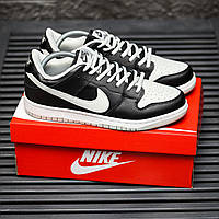 Мужские Кроссовки Nike SB Dunk Low Black White 42-43-44-45