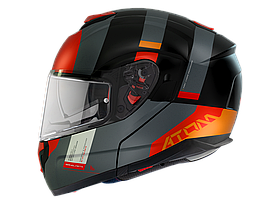 Мотошолом MT ATOM SV Gorex B4 Matt Orange