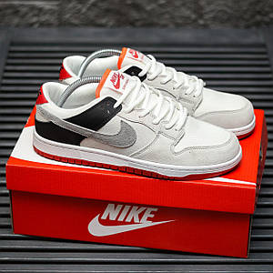 Чоловічі Кросівки Nike SB Dunk Low Grey White 44