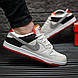 Чоловічі Кросівки Nike SB Dunk Low Grey White 44, фото 5