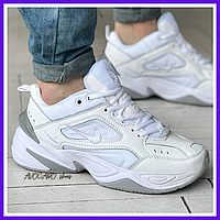 Кроссовки мужские Nike M2K Tekno white / Найк м2к Текно белые / найки техно светлые крассовки кроссы