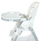 Стільчик для годування Bambi M 4507 (fluffy white), фото 6