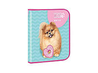 Папка для зошитів А5 Kidis What's up картонна на блискавці (рус) арт.14061