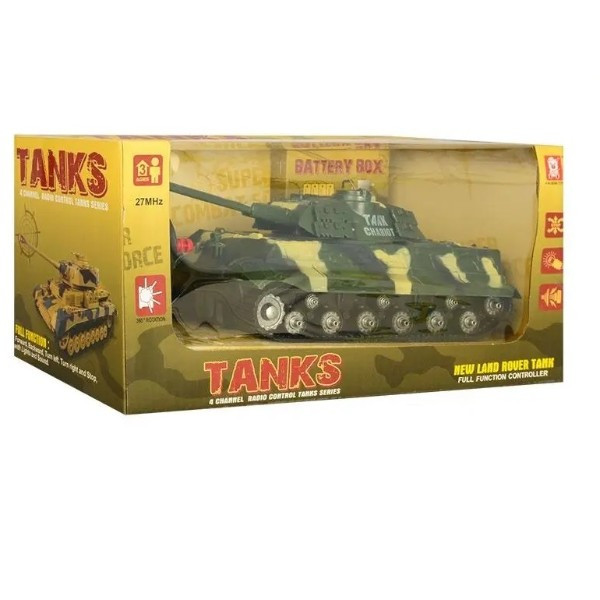 Танк на р/у Bambi AKX520CD (green), фото 1