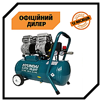 Компрессор безмасляный Hyundai HYC 1824 S (1 кВт, 180 л/мин, 24 л) Топ 3776563