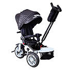 Велосипед 3х кол. Lorelli SPEEDY AIR (black), фото 4