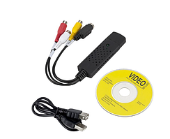 USB карта/плата відео захоплення EasyCap конвертер оцифрування c касети пристрій для захоплення та запису відео