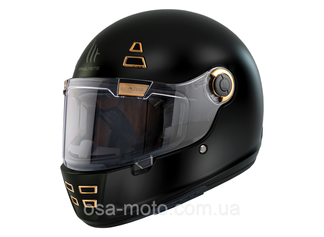 Мотошолом MT Jarama Solid Matt Black