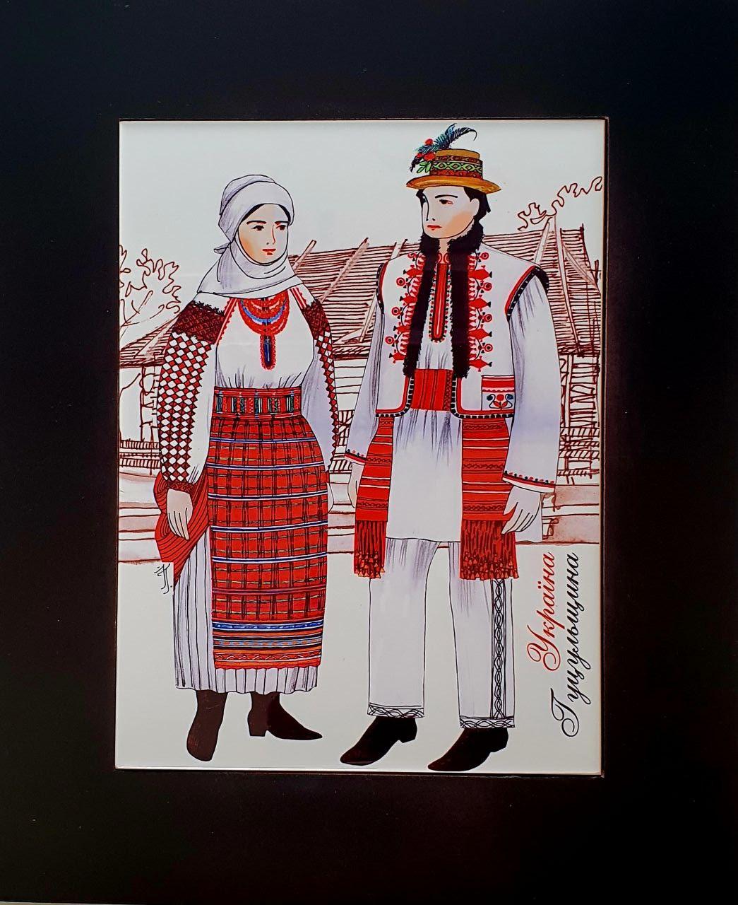 Панно настінне Гуцульщина, (28х23, 19,5х15 см)
