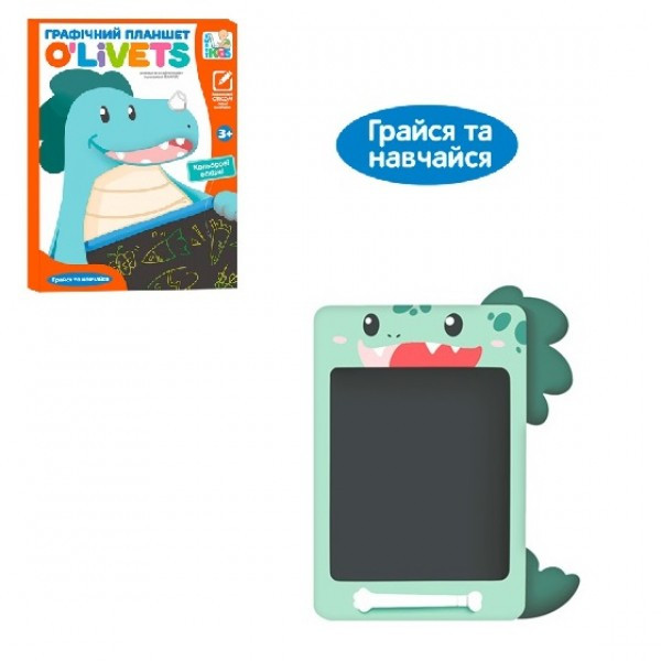 Дитячий ігровий LCD планшет Bambi SK 0051 green, фото 1