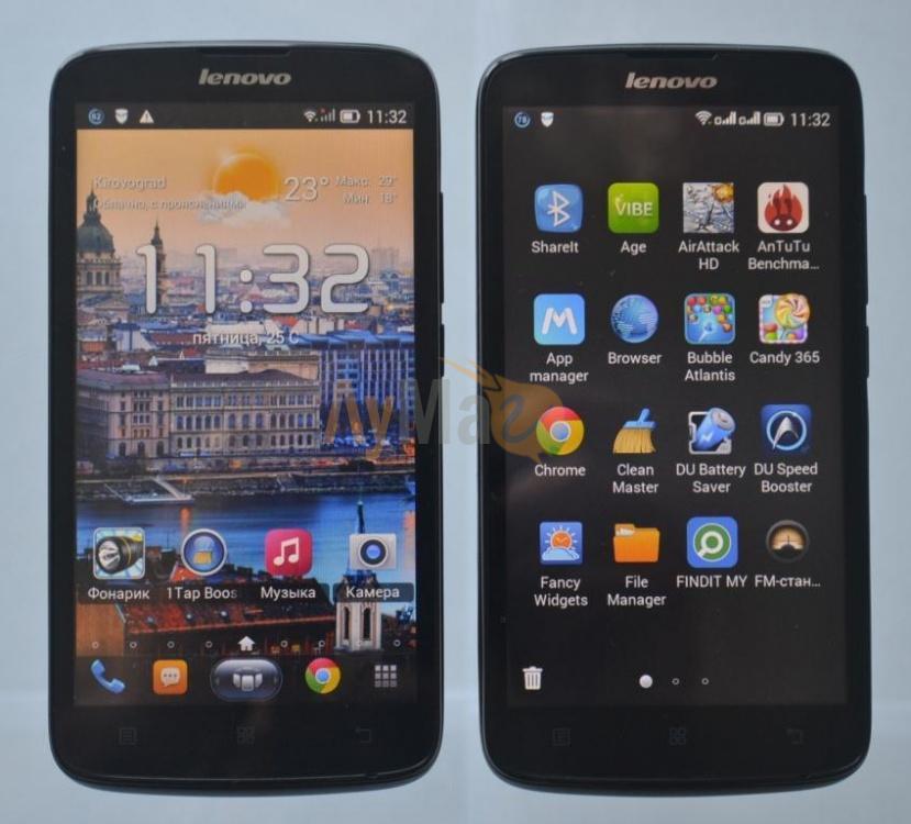 Lenovo A399 3G, 4 Гб Память, 2 SIM, Процессор 4 Ядра Черный.