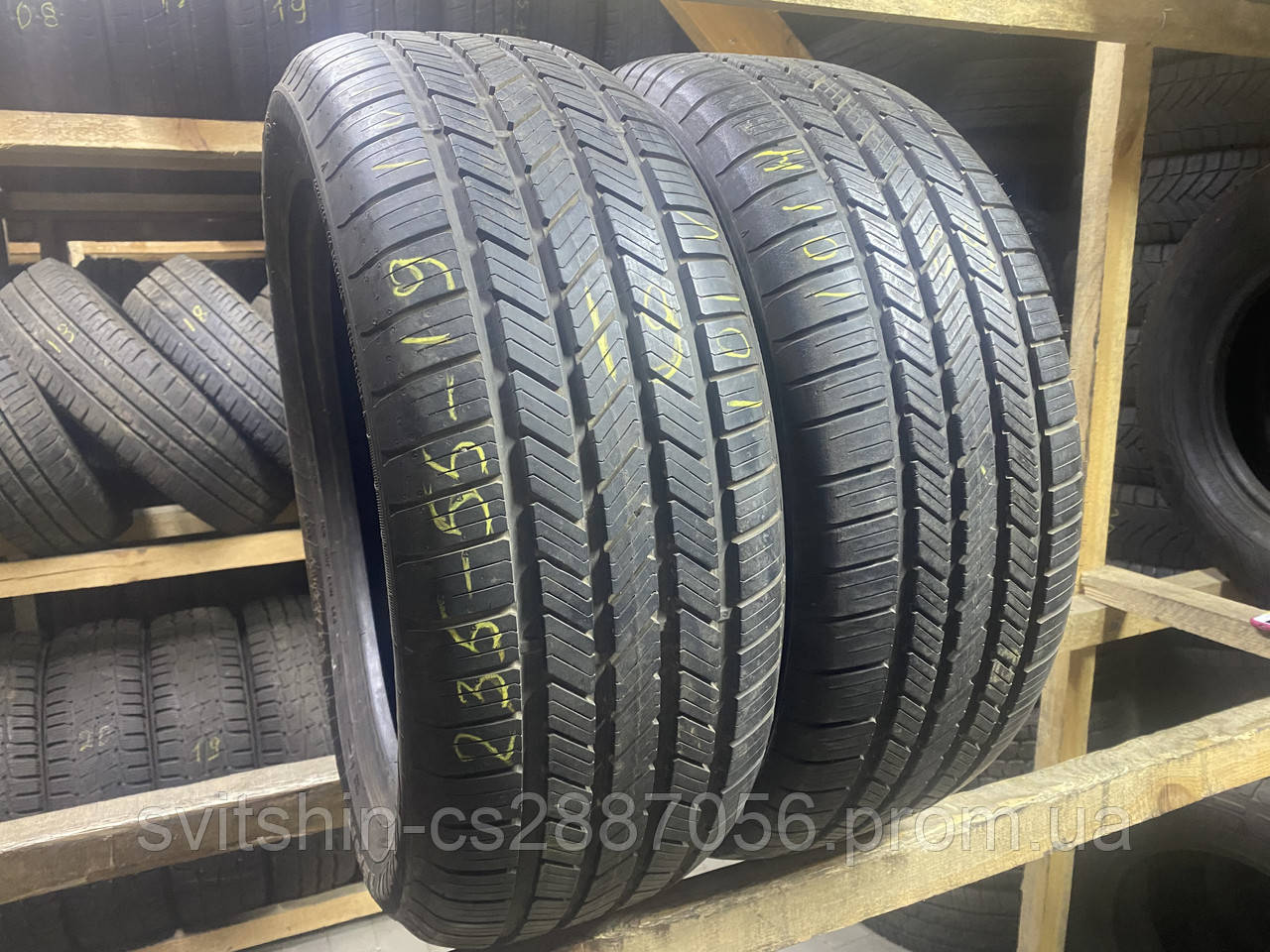 Шини літо 235/55R19 Goodyear Eagle LS 7+мм 2шт, фото 1