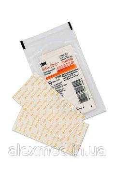 Стрічки для безшовного закриття ран Steri-Strip 6мм*100мм, фото 1