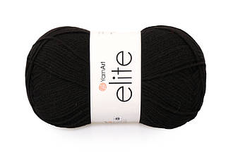 YarnArt Elite, Чорний №30