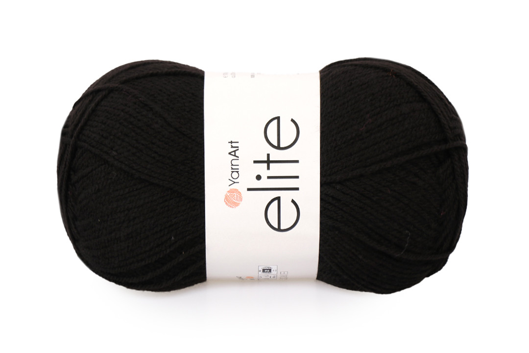 YarnArt Elite, Чорний №30