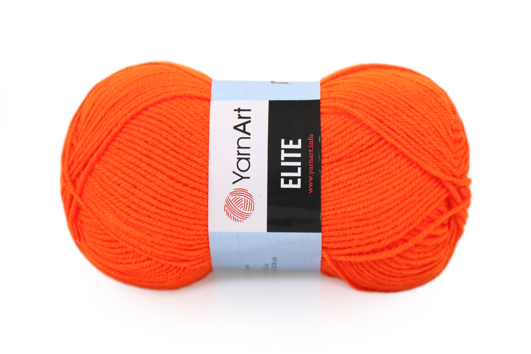 YarnArt Elite, Оранж неон №8279
