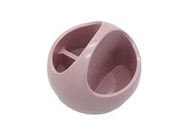 Підставка-склянка для ручок та олівців пластикова Органайзер для канцелярії D 10 cm H 10 cm