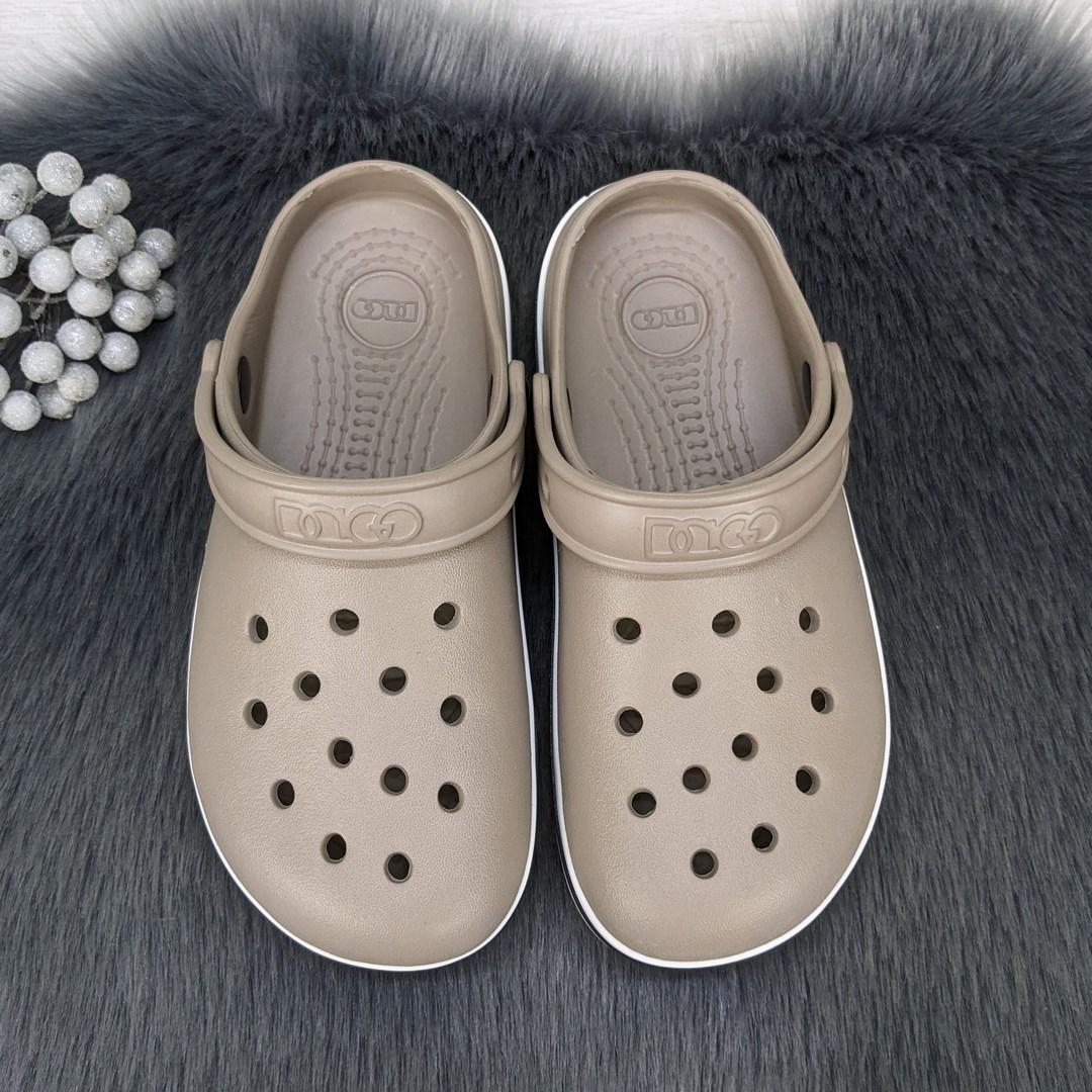 Купить Кроксы сабо подростковые для девочки или мальчика бежевые Dago ...