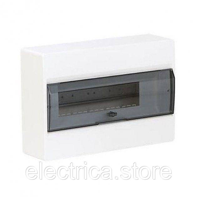 Щит зовнішній з прозорими дверцятами 18 модулів COSMOS VD118TD, фото 1