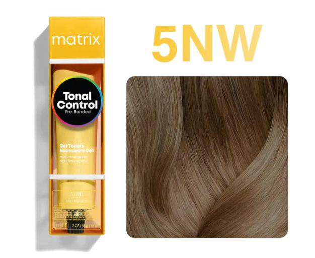 Крем-фарба без аміаку Matrix Tonal Control Pre-Bonded №5NW Gold Standart 90 мл, фото 1