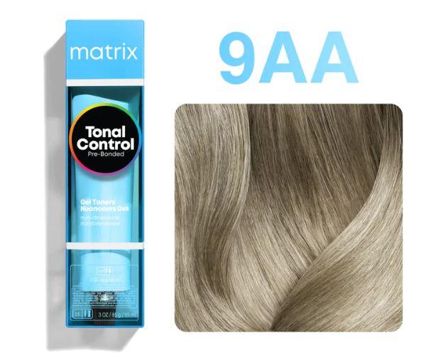 Крем-фарба без аміаку Matrix Tonal Control Pre-Bonded №9AA Silver Standout 90 мл, фото 1