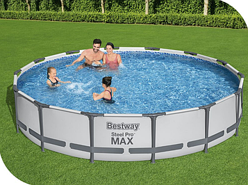 Каркасний басейн Bestway Pool 427x84 56595 з фільтром та насосом