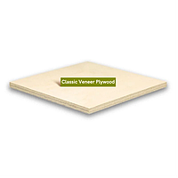 Фанера тополь калиброванная Classic Veneer Plywood 1220x2500 12 мм (Сорт 2/3)