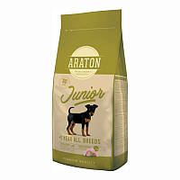 Сухой корм для молодых собак всех пород Araton Junior All Breeds с мясом птицы 3 кг