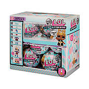 Ігровий набір з лялькою L.O.L. Surprise серія Winter Disco Блискуча куля Лялька LOL MINI Winter (набір 4 шт.)